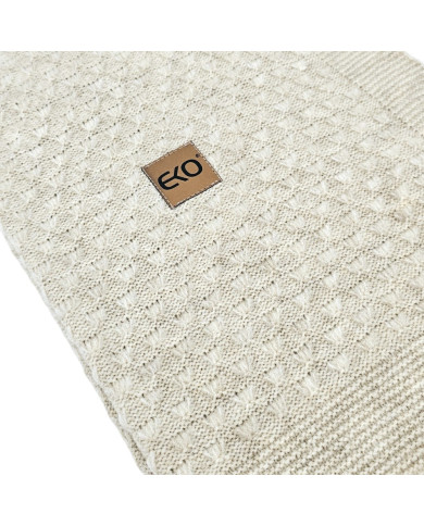 Вязаное одеяло 80 x 100 см, BEIGE Вязаное одеяло 80 x 100 см, BEIGE