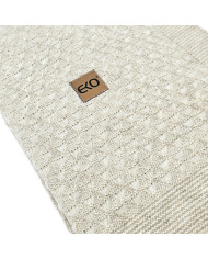Pletena dekica 80x100 cm BEIGE Pletena dekica 80x100 cm BEIGE