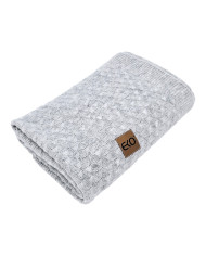 Strickdecke 80 x 100 cm, GREY Strickdecke 80 x 100 cm, GREY