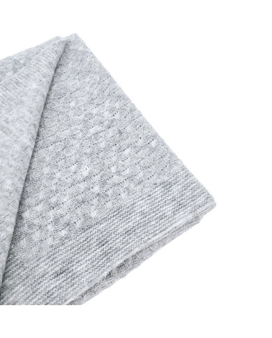 Pletena dekica 80x100 cm GREY Pletena dekica 80x100 cm GREY