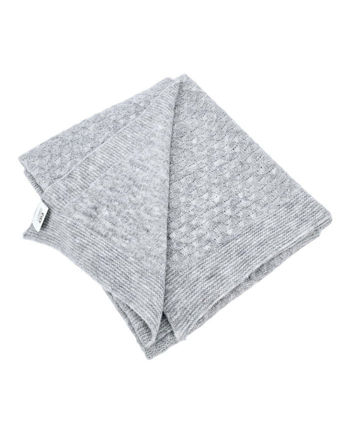 Pletena dekica 80x100 cm GREY Pletena dekica 80x100 cm GREY