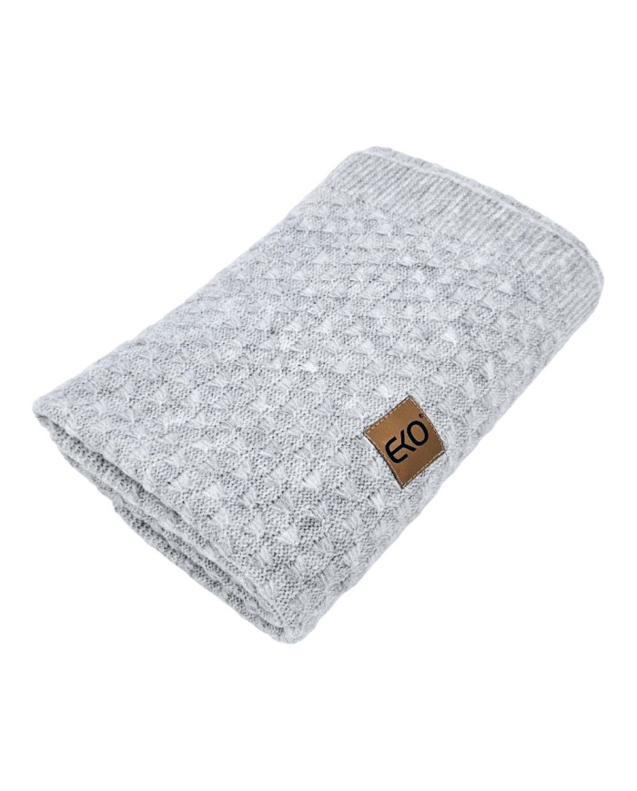 Pletena dekica 80x100 cm GREY Pletena dekica 80x100 cm GREY