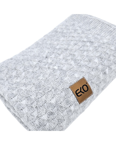 Pletena dekica 80x100 cm GREY Pletena dekica 80x100 cm GREY