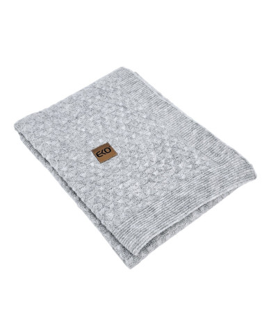 Strickdecke 80 x 100 cm, GREY Strickdecke 80 x 100 cm, GREY