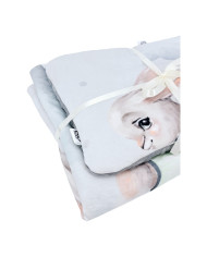 Pildīta gultasveļas komplekts BUNNY