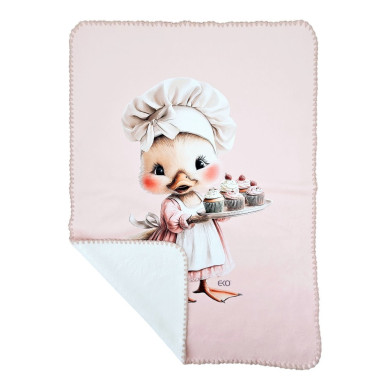 Kocyk Panelowy Muszelka KUCHARKA