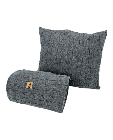 Pletena deka 150x200cm - VERONA ANTRACYT Pletena deka 150x200cm - VERONA ANTRACYT
