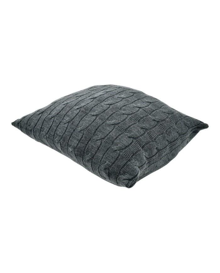 Knitted Pillowcase 45x45 cm - VERONA ANTRACYT