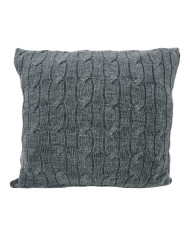 Knitted Pillowcase 45x45 cm - VERONA ANTRACYT