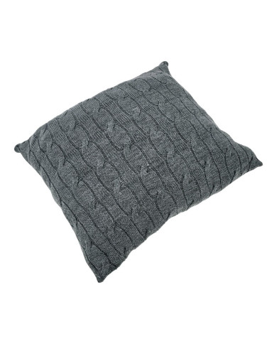 Pletena jastučnica 45x45 cm - VERONA ANTRACYT Pletena jastučnica 45x45 cm - VERONA ANTRACYT