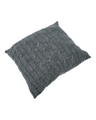 Knitted Pillowcase 45x45 cm - VERONA ANTRACYT