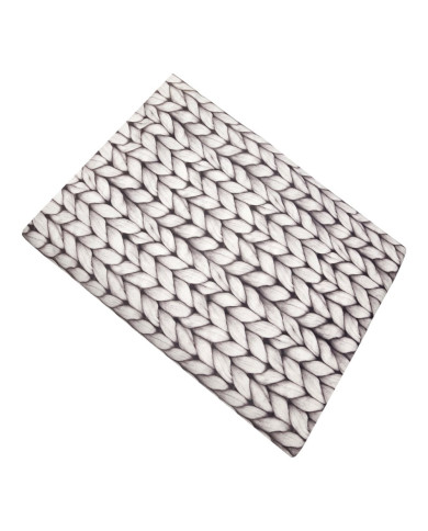 Плед с принтом KNITT 160x200 см,BEIGE Плед с принтом KNITT 160x200 см,BEIGE