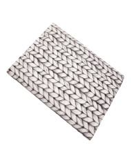 Плед с принтом KNITT 160x200 см,BEIGE Плед с принтом KNITT 160x200 см,BEIGE