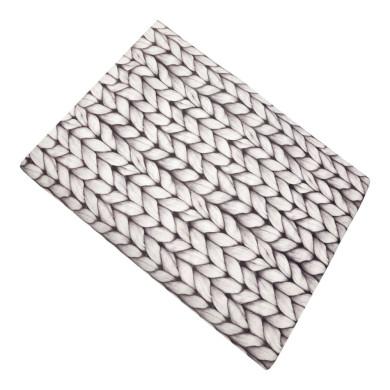 Mintás takaró 160x200 cm KNITT BEIGE