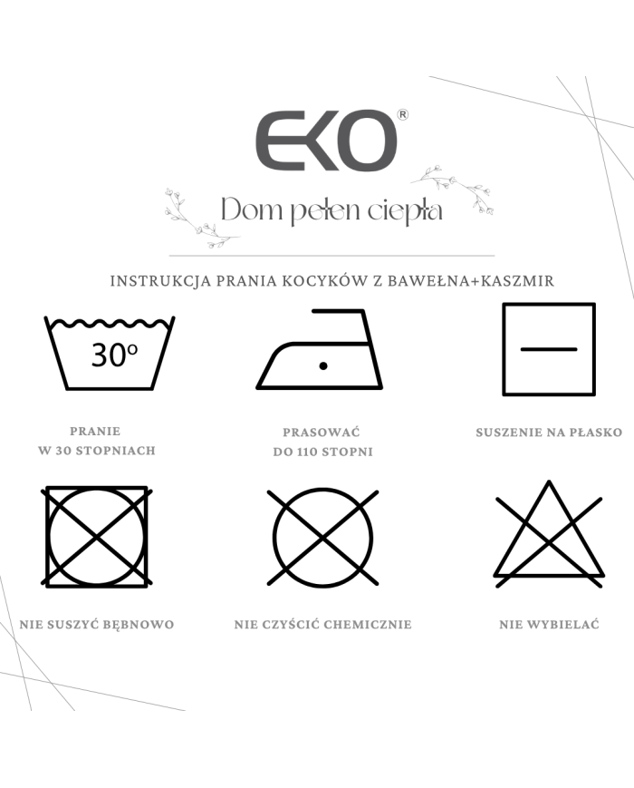 Pamut és Kasmír Kötött Takaró 150x200 cm ROMA CHOCOLATE