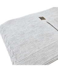 MERINO wool knitted blanket 150x200 cm – FLORENCE SAND