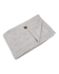 MERINO wool knitted blanket 150x200 cm – FLORENCE SAND