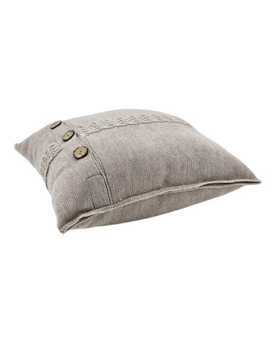 Merino Wool Knitted Pillowcase 45x45 cm – FLORENCE NUDE