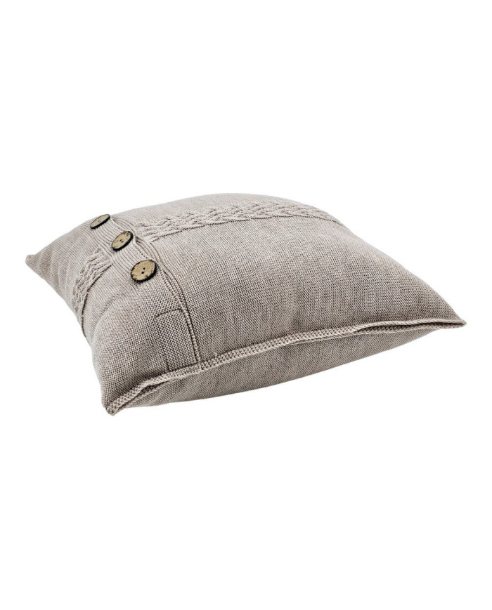 Merino Wool Knitted Pillowcase 45x45 cm – FLORENCE NUDE