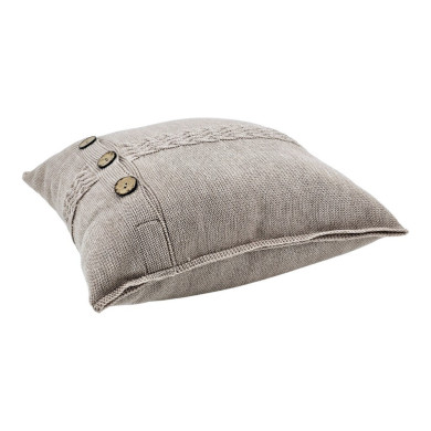 Merino Wool Knitted Pillowcase 45x45 cm – FLORENCE NUDE