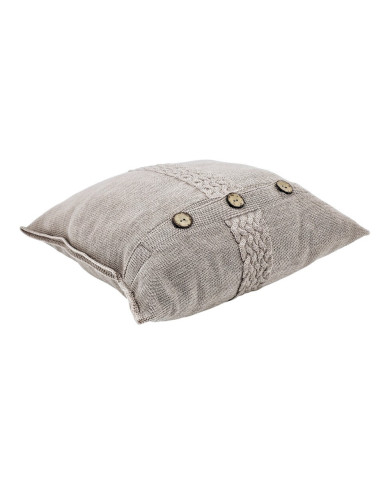Merino Wool Knitted Pillowcase 45x45 cm – FLORENCE NUDE