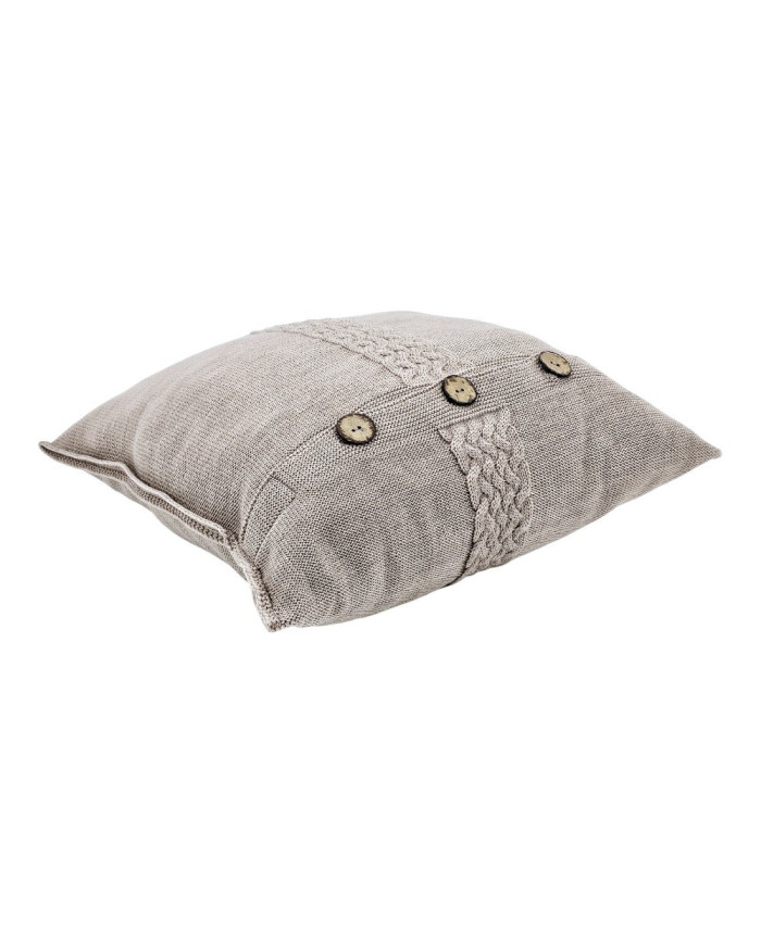 Merino Wool Knitted Pillowcase 45x45 cm – FLORENCE NUDE