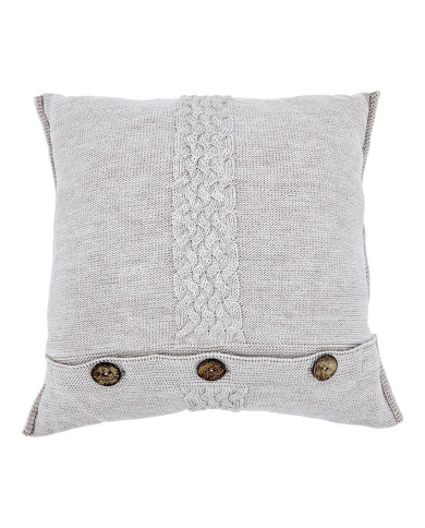 Merino Wool Knitted Pillowcase 45x45 cm – FLORENCE  SAND