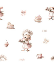 Koupelnový župan COOK/ROSE PINK