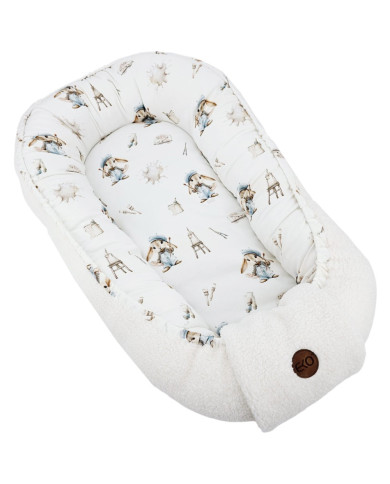 Bamboo+boucle cocoon for baby Painter