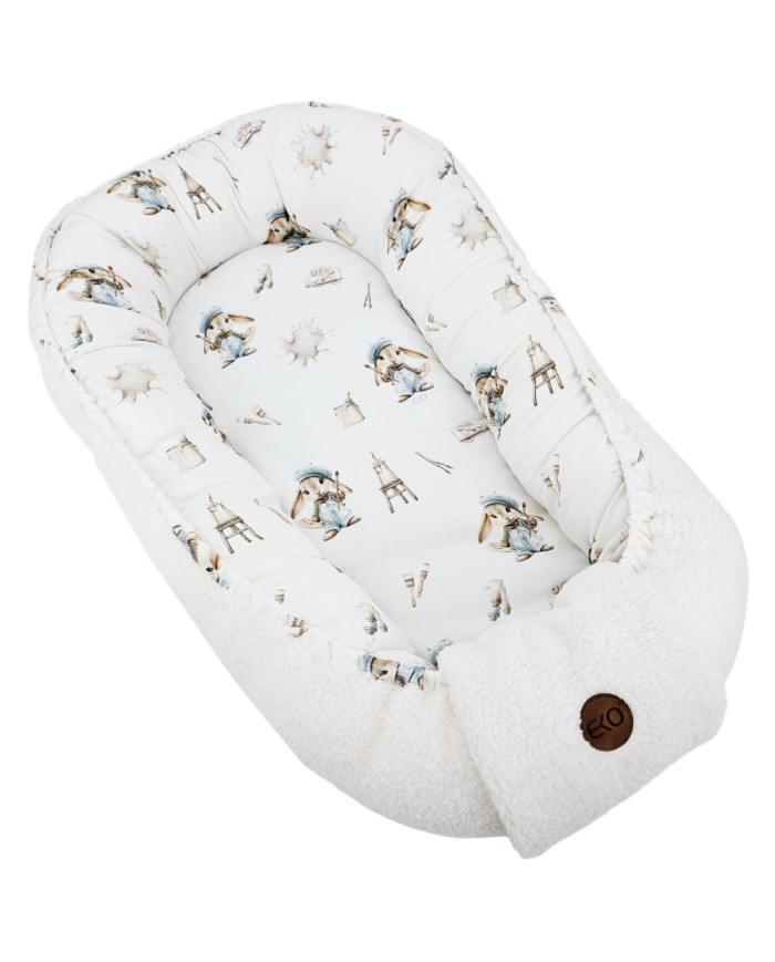 Bamboo+boucle cocoon for baby Painter