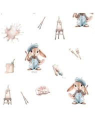 Schlafsack für den Kindersitz BAMBOO+BOUCLE 3- und 5-Punkt-Gurte PAINTER