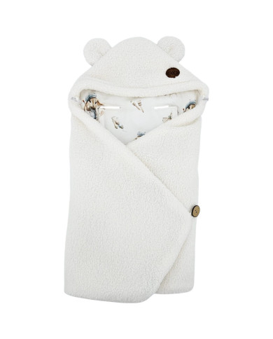 Baby Car Seat Sleeping Bag BAMBOO+BOUCLE 3 and 5-point belts PAINTER