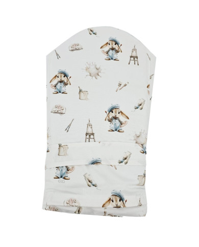 Bamboo cone with coconut insert PAINTER