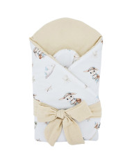 Cocons pour bébé en coton et mousseline POSTMAN