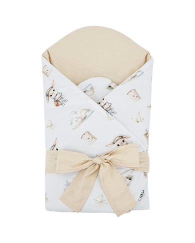 Printani Pamučni Baby Wrap sa kokosovim umetkom POSTMAN