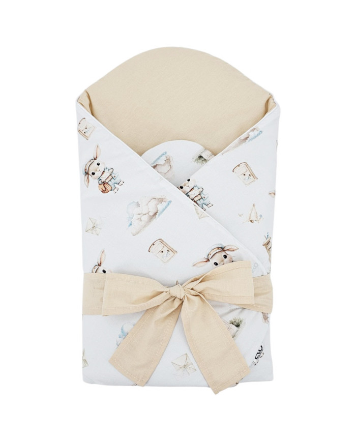 Printani Pamučni Baby Wrap sa kokosovim umetkom POSTMAN