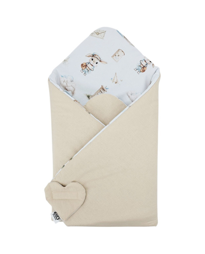 Double-sided printed cotton horn POSTMAN
