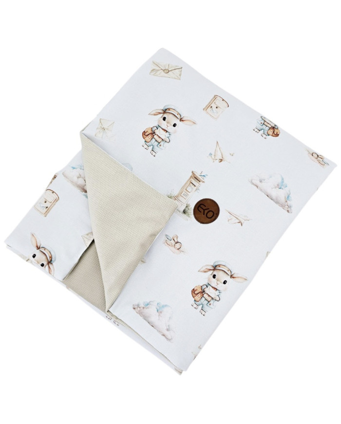 Educational blanket mat with lining VELVET POSTMAN