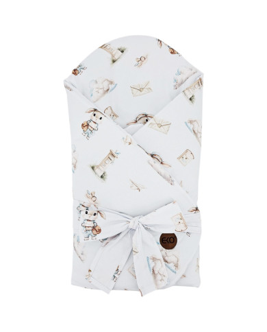 Printani Pamučni Baby Wrap sa kokosovim umetkom POSTMAN