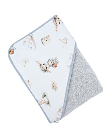 Koupelnový župan POSTMAN/GREY