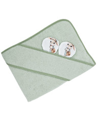 Badetuch aus Bambus POSTMAN/MINT