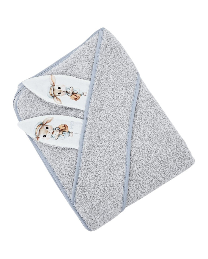 Peignoir en coton POSTMAN/GREY