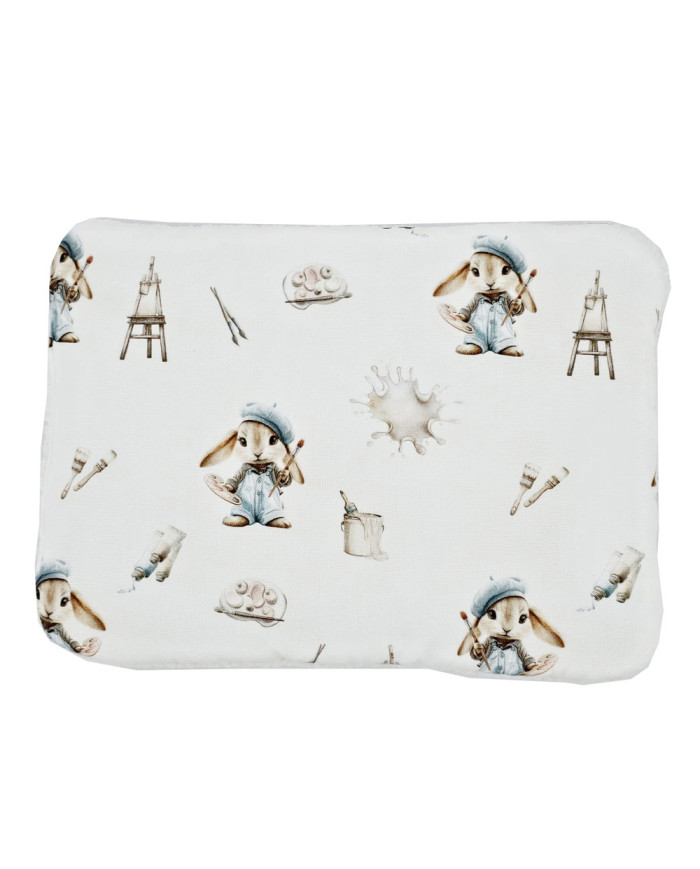 Poduszka płaska 30x40 cm – Bambus + Bouclé MALARZ