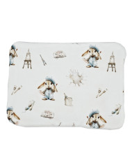 Flat spilvens 30x40 cm - Bambuss + Bouclé PAINTER