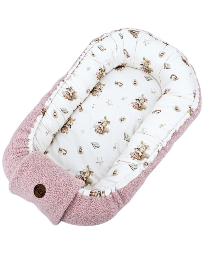 Bamboo+boucle cocoon for baby SINGER