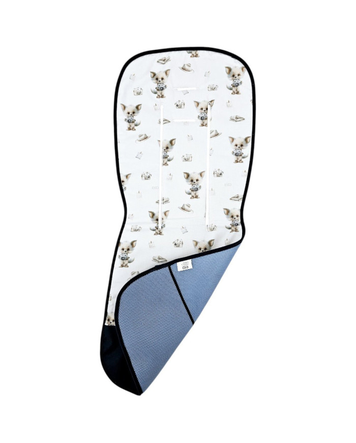 Umetak za dječja kolica AERO– bambus i meduća sličica PHOTOGRAPHER