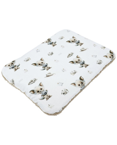 Coussin plat 30x40 cm - Bambou + Bouclé PHOTOGRAPHER