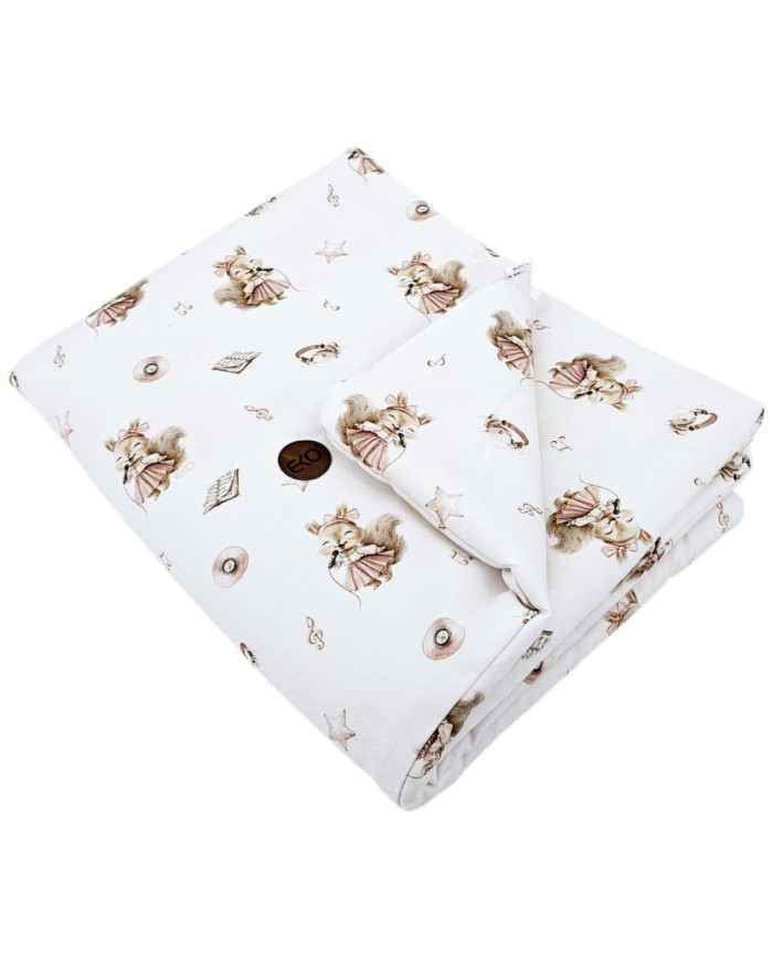 Bamboo Blanket 75x100 cm with Filling – Soft & Breathable for Stroller and Crib SINGER