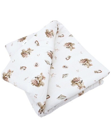 Bamboo Blanket 75x100 cm with Filling – Soft & Breathable for Stroller and Crib SINGER