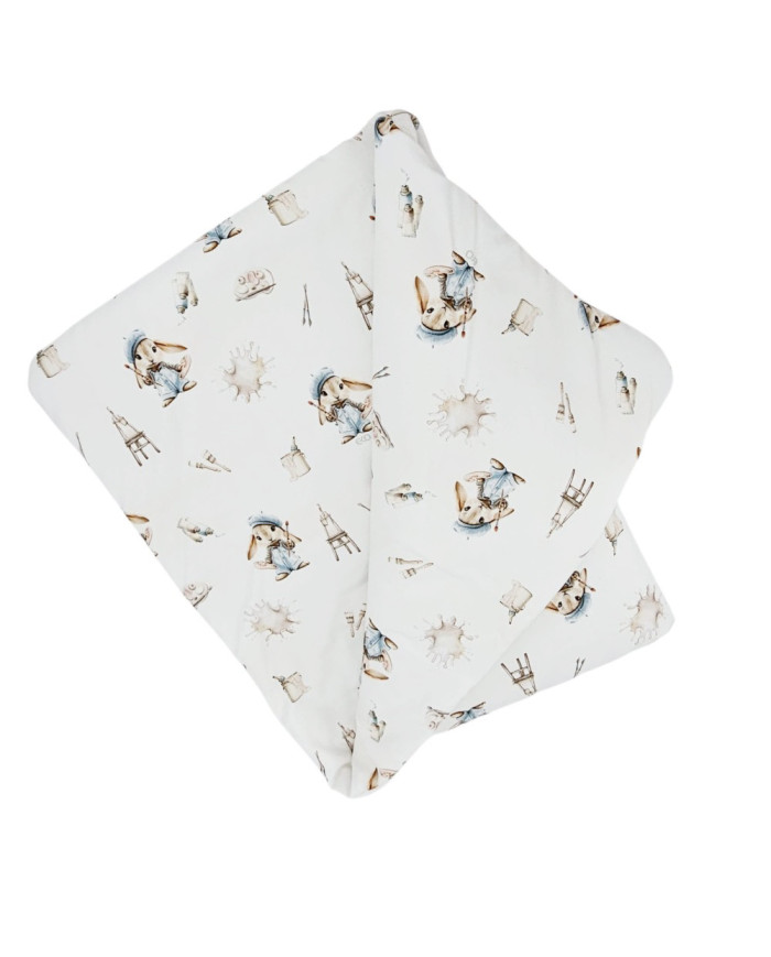 Bambusová deka 90x120 cm s výplňou – Priedušná a Mäkká do Detskej Postieľky PAINTER